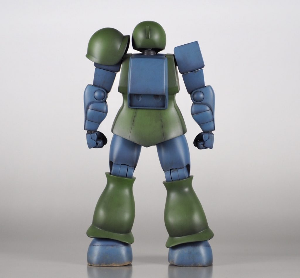 旧ザク (旧キット 1/100)–3枚目/制作者:えぬせ