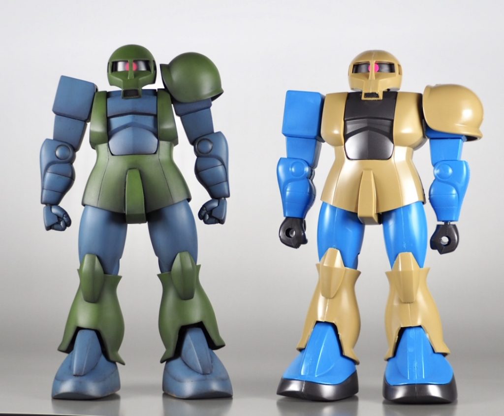 パチ組みとの比較。