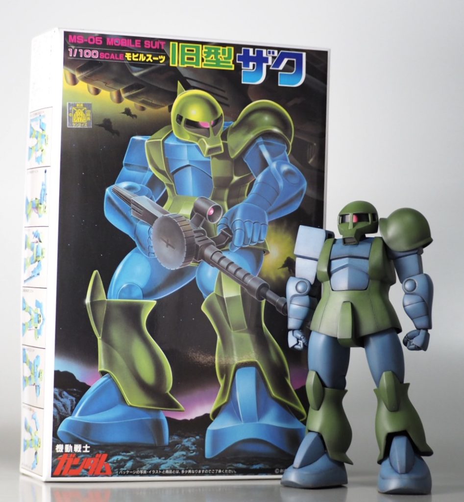 箱画と一緒に。
スッゲ~そそられるイラストですよね!!パプワと、後方を飛んでるザクのシルエットとか!!