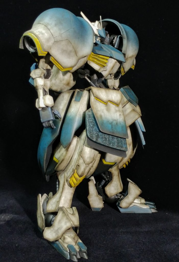 戦国武者にも近いイメージに仕上がりました。