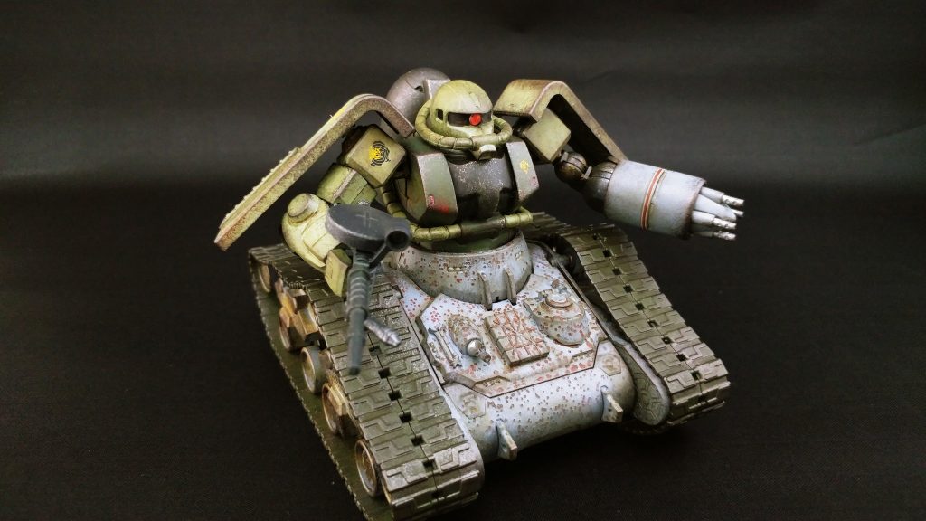 鹵獲現地改修型ザクタンク–3枚目/制作者：4416