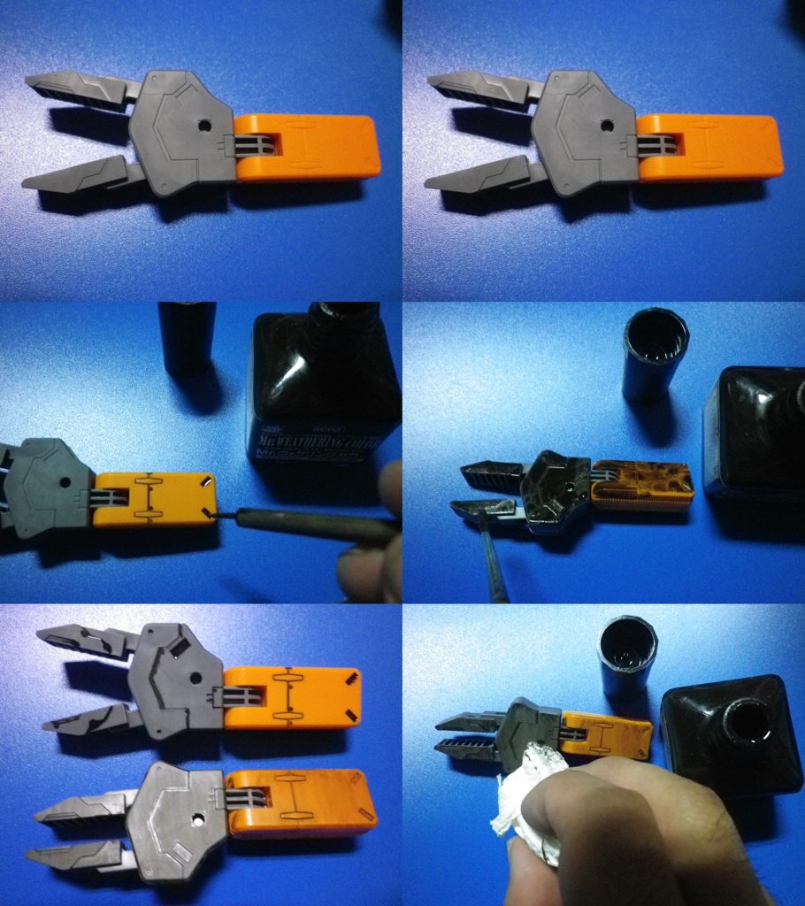 スミ流し＆フィルタリング？