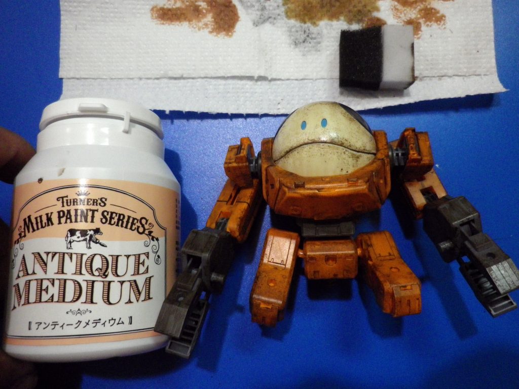 ”アンティークメディウム””でチッピング！