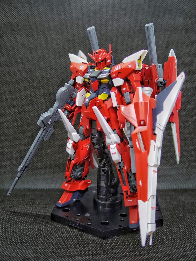 フロントショット
デルタカイと百万式のイイとこ取りをベースにしています。