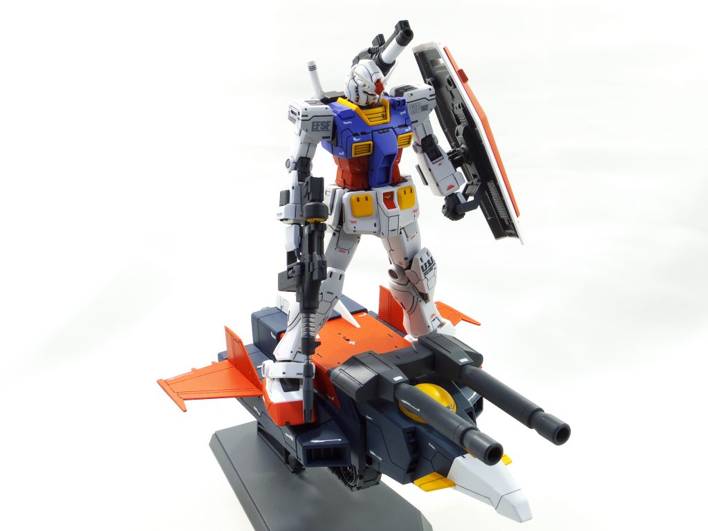 HG ガンダム オリジン版＋Gファイター–5枚目/制作者：gunplacraft