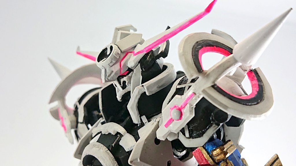 ブラックホールフィニッシュ!
滅茶苦茶顔が上手く撮れました ピンクのラインがとてもせくしー