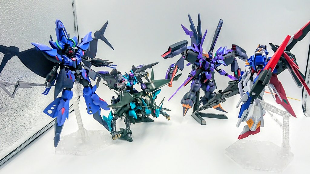 ライバル軍団と。