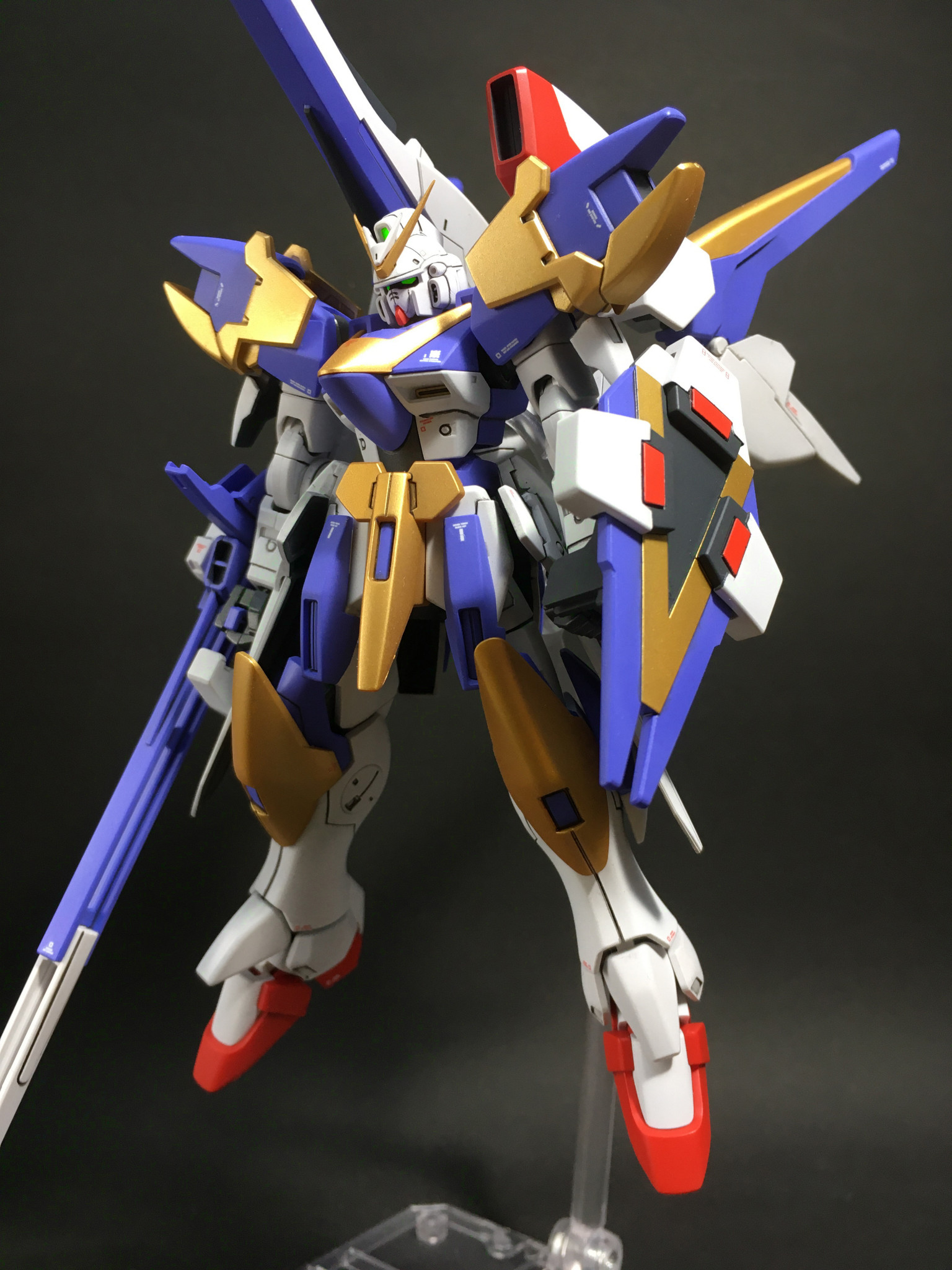 HGUC V2アサルトバスターガンダム｜tonerinさんのガンプラ作品｜GUNSTA