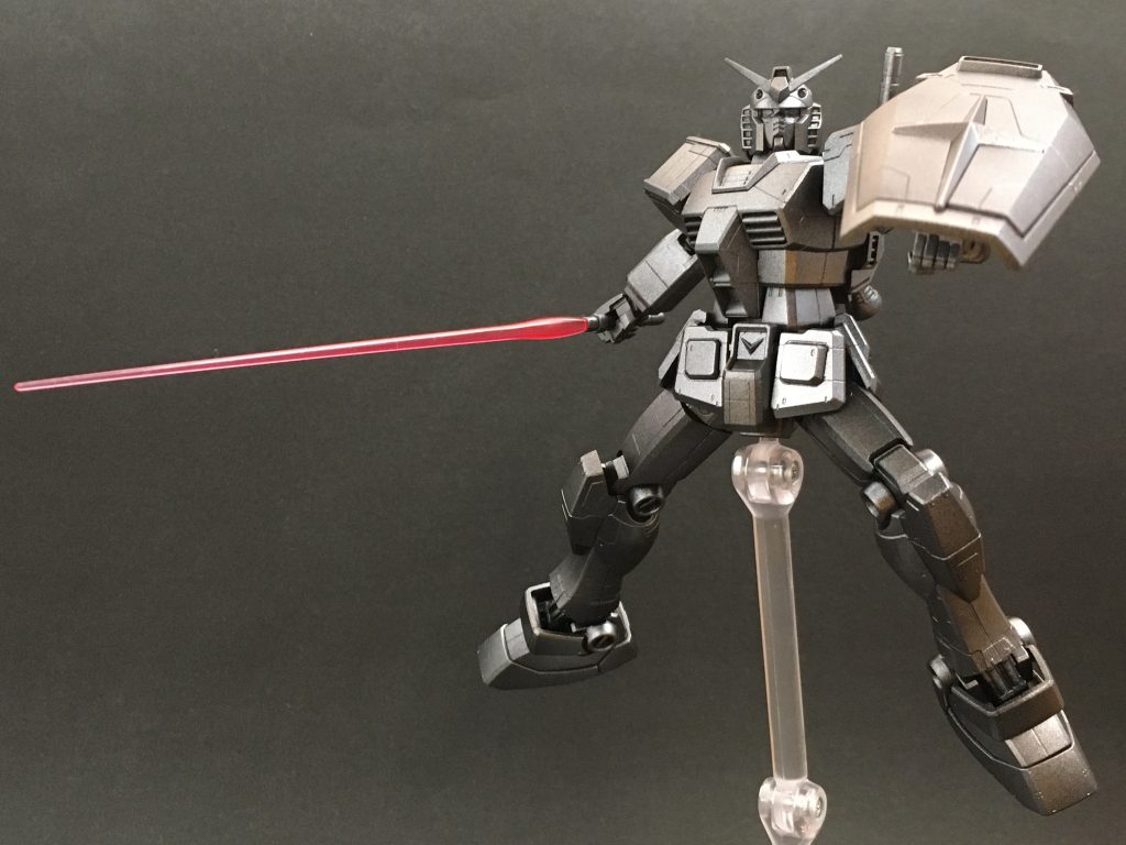 以下カラーレシピです。
下地:C黒サフ
外装等:Gスターブライトアイアン
メタリック感が気に入ったのでコートも無し。
手抜きぃ!
ちなみに22日完成、組み立てから完成まで4時間。
ここに書くの忘れてたんや←