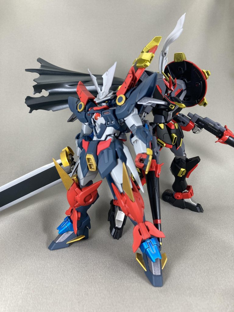 塗装前：とりあえず形になった