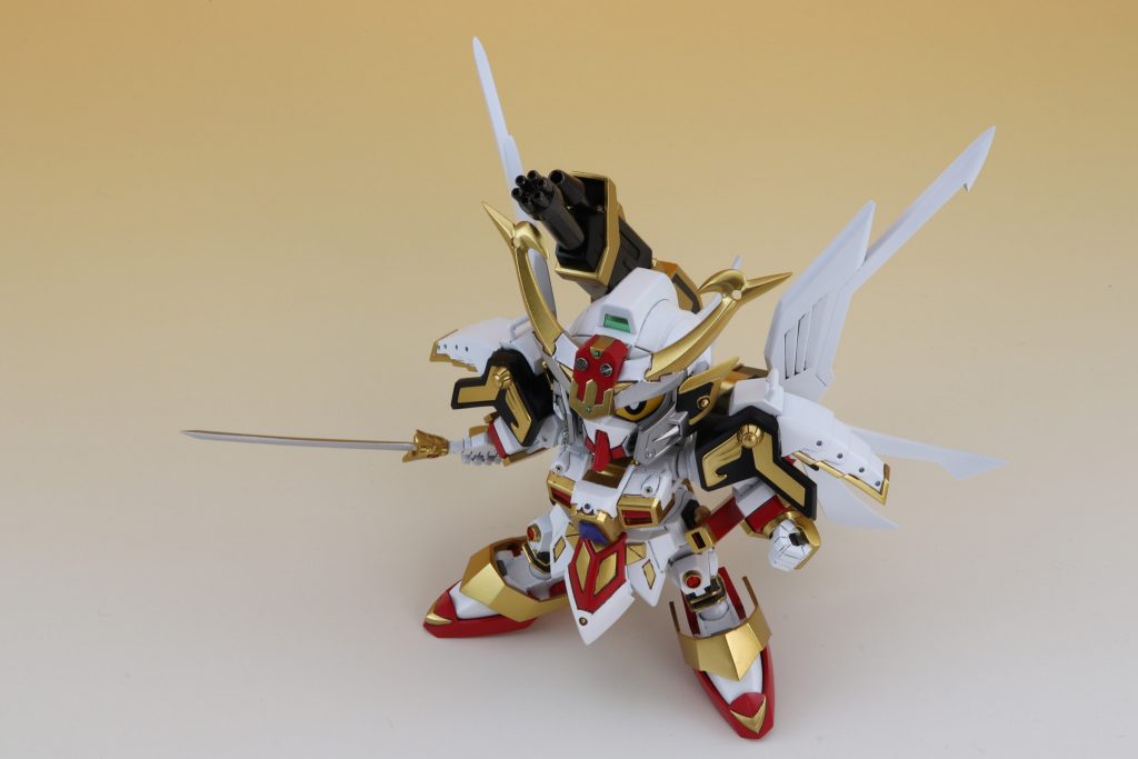 真駆参大将軍の大目牙砲をベースにガトリング砲に。