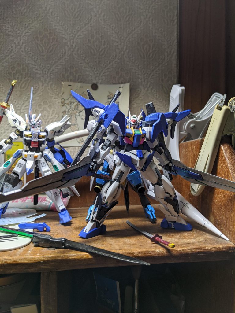 GNバスターソード二刀流サブウェポンとして使用したかも?