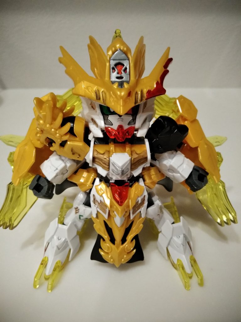 堪能した、週末モデリングでした！
白×赤×黒×金、このバルバトスカラー
かっこいいですね！