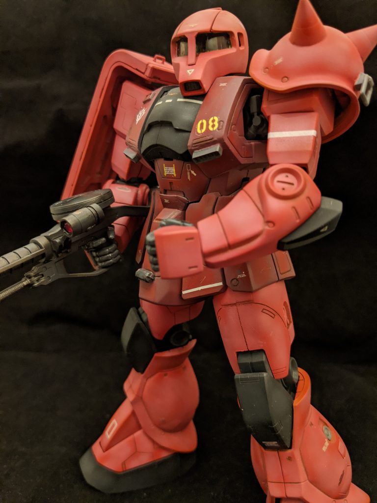 MG MS-05S シャア専用ザクI–3枚目/制作者：Peter Chan