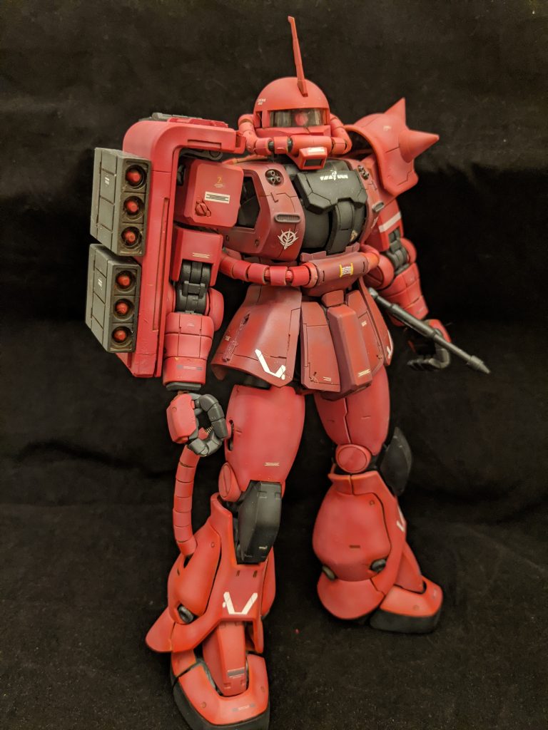 MG 1/100 MS 06S 改造パーツ–2枚目/制作者：Peter Chan