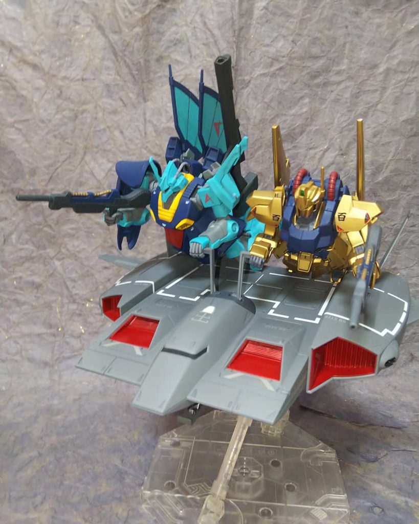 ディジェと百式のツーショット