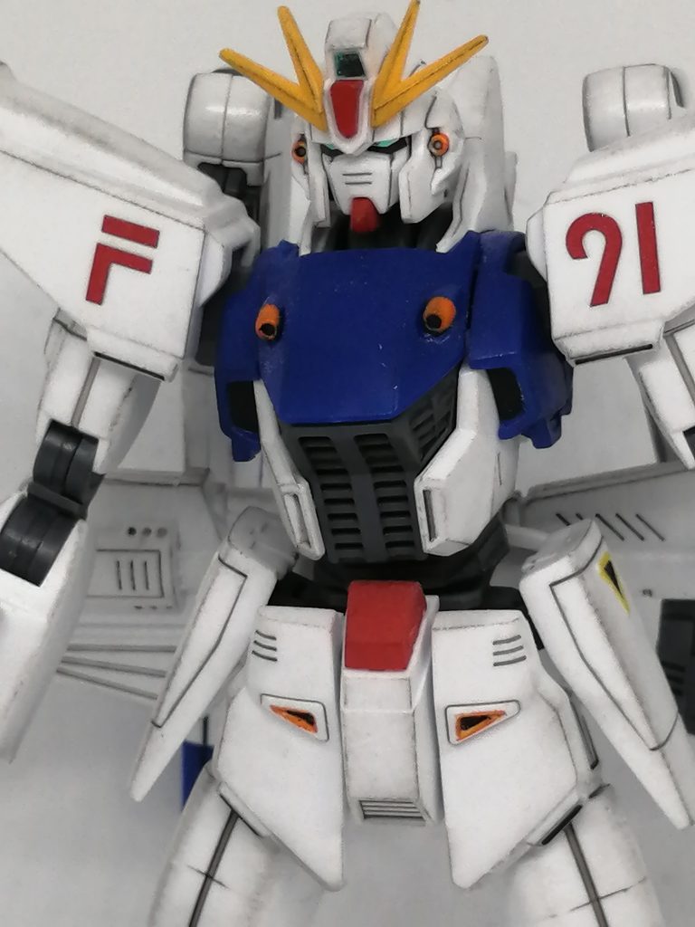 HGUC　ガンダム F91–5枚目/制作者：hs7