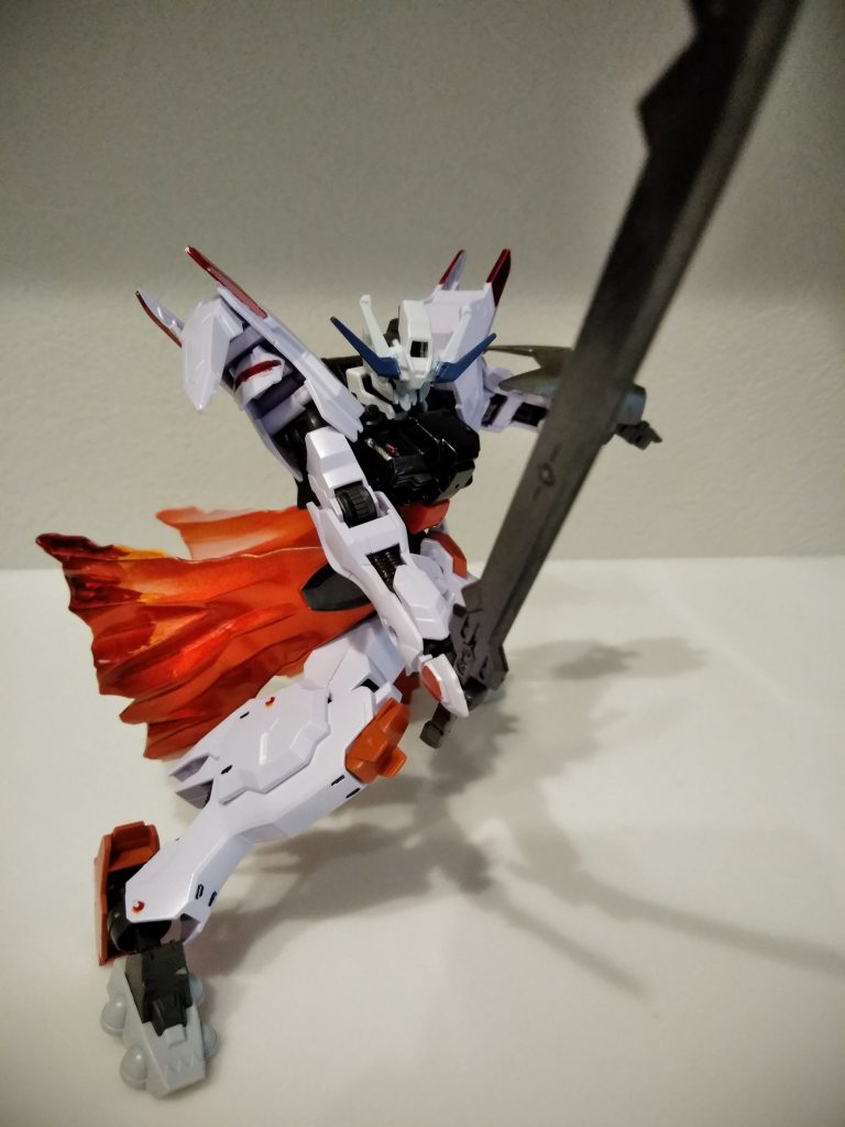 腰スカートは着物をイメージし和テイストに
マルコシアス設定絵にもマント使用してましたね！