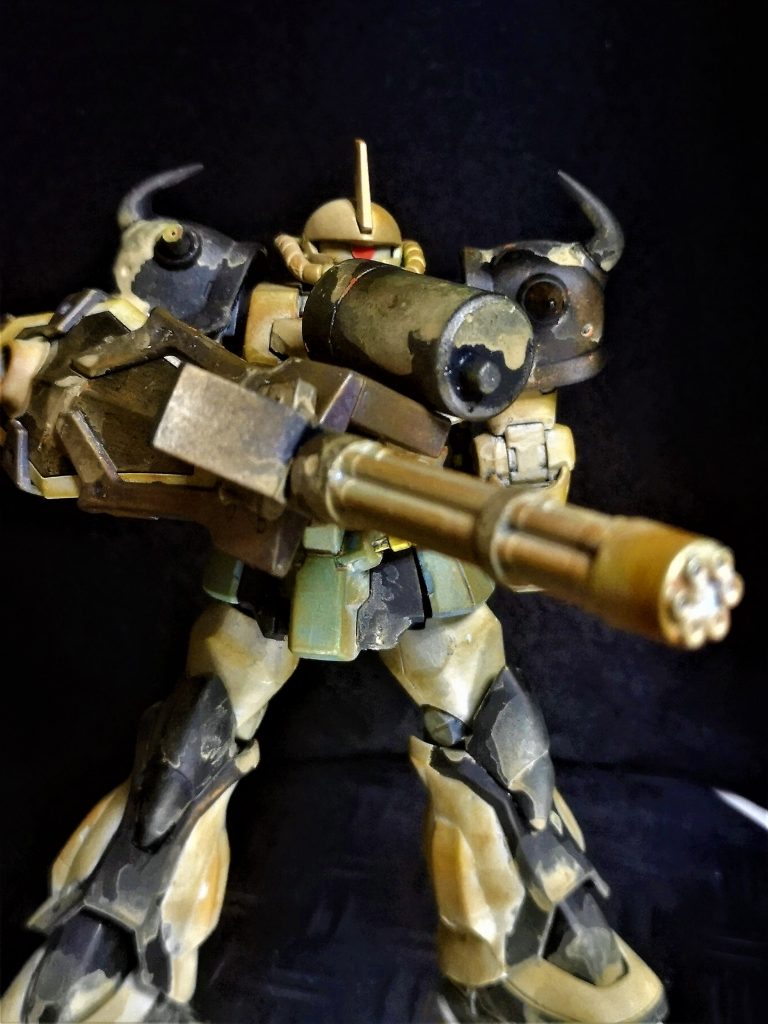 HGUCグフカスタム–3枚目/制作者：ring