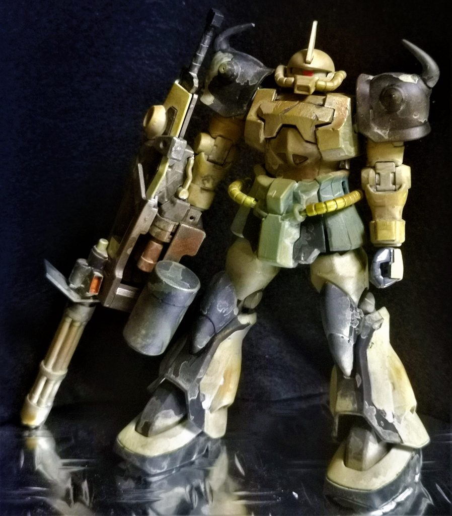 HGUCグフカスタム–2枚目/制作者：ring