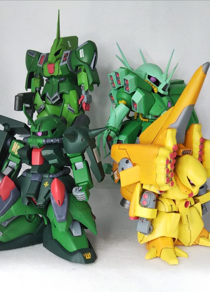 マシュマー機集合です。