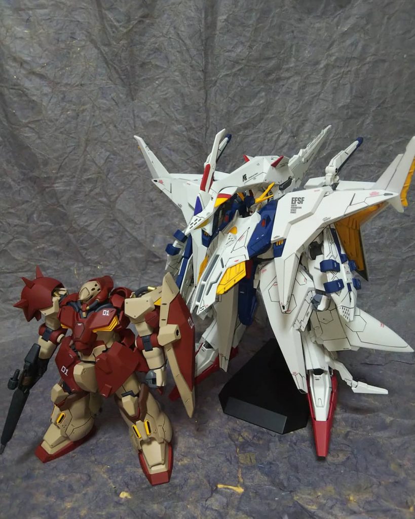 HGUCペーネロペーとツーショット