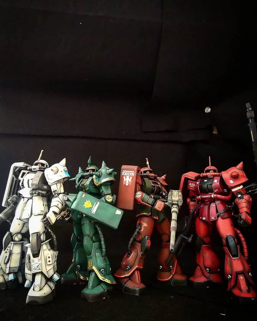 MG ガルマザビ専用ザク–5枚目/制作者：kengp