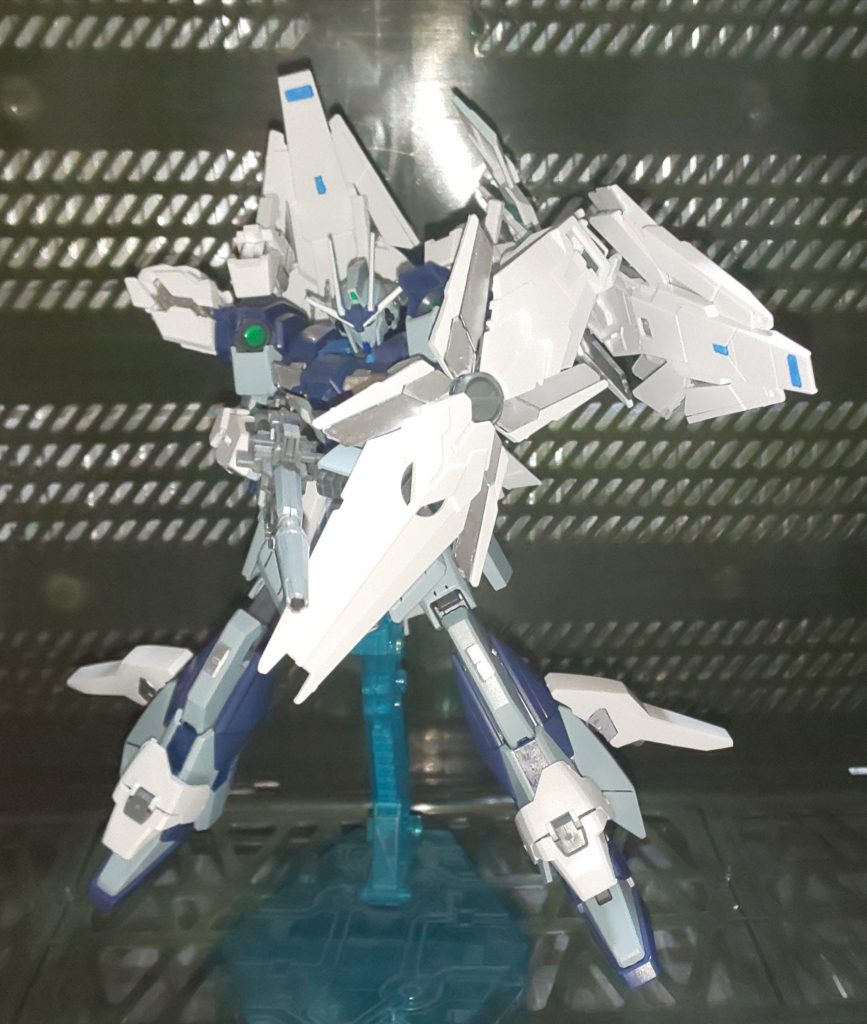 アクション。
各種武装を追加され強化された本機だが、その真髄は全身に装備したサイコフレームによる超常現象の発現である。
パイロットの能力次第では奇跡をも起こせる可能性があるが、未知数だらけの装備である為、パイロットの望むように事が運ぶかは神のみぞ知る。