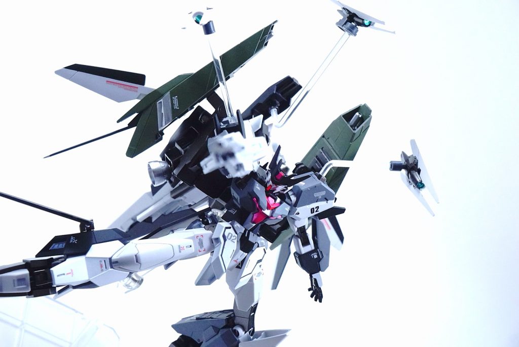 クリアプラ棒でビットを飛ばしてみました。