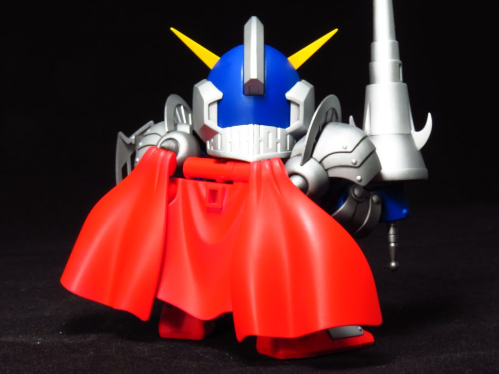 リヤビュー
マントの赤も鮮やかに発色してくれたとです