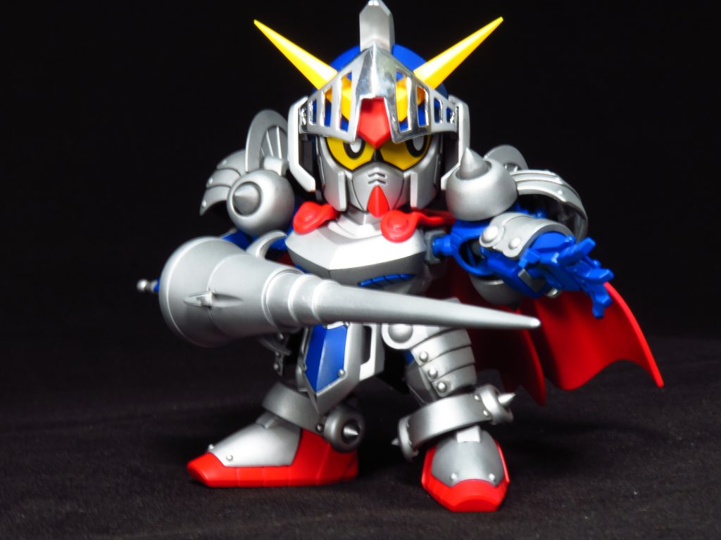 各部スパイクや電磁スピアの尖り部分等はプラ板等を用いながらシャープ化