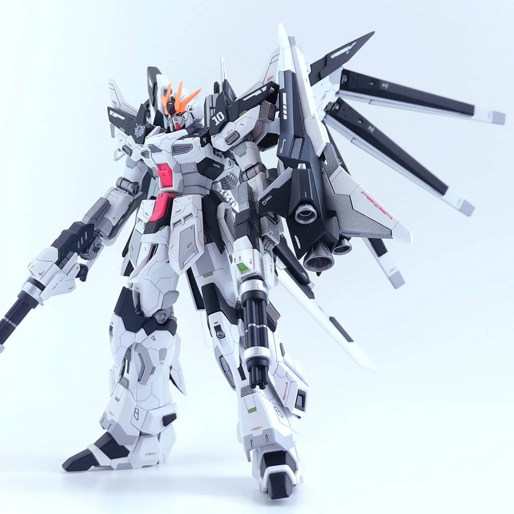 HGBF Hi-ν ガンダム ファイヴレイブ–2枚目/制作者:Ririto