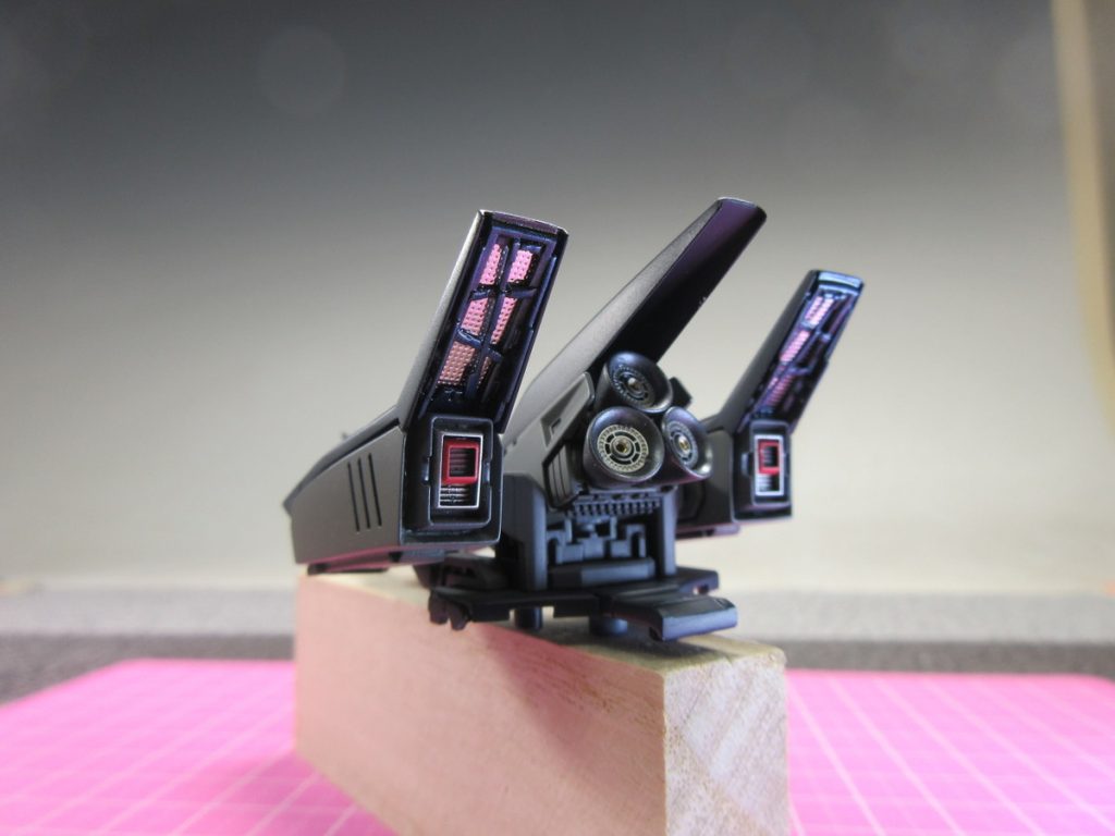 バックパック②

上手く撮影が出来てないんですがｗ
バーニア近辺にフレーム下地に耐熱シールを下地に貼り
高温度での加熱対策をしてるフリをしていますｗ

ガンダリュム合金なので本当はそんな心配無いのですが
中二病をこじらせかっとなってやってしまったｗ

最後までご観覧いただきましてありがとうございました！
ガンスタ初参加物凄く楽しかったです
一緒に出せたすべてのモデラーさんに
祝福と感謝を！！