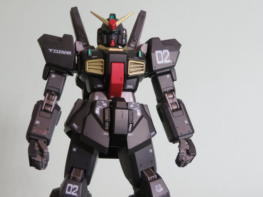 正規軍人の中でもエリートのジェリド君が女みたいな名前の高校生に負けちゃった時は丸腰のこの状態でしたでしょうか？。
前作に続き反省点ばかりの作品ですが、Mk-Ⅱとしては機体番号的にあと２つ作れますので精進したいと思います笑。

長々とご覧頂きましてありがとうございましたm(__)m。