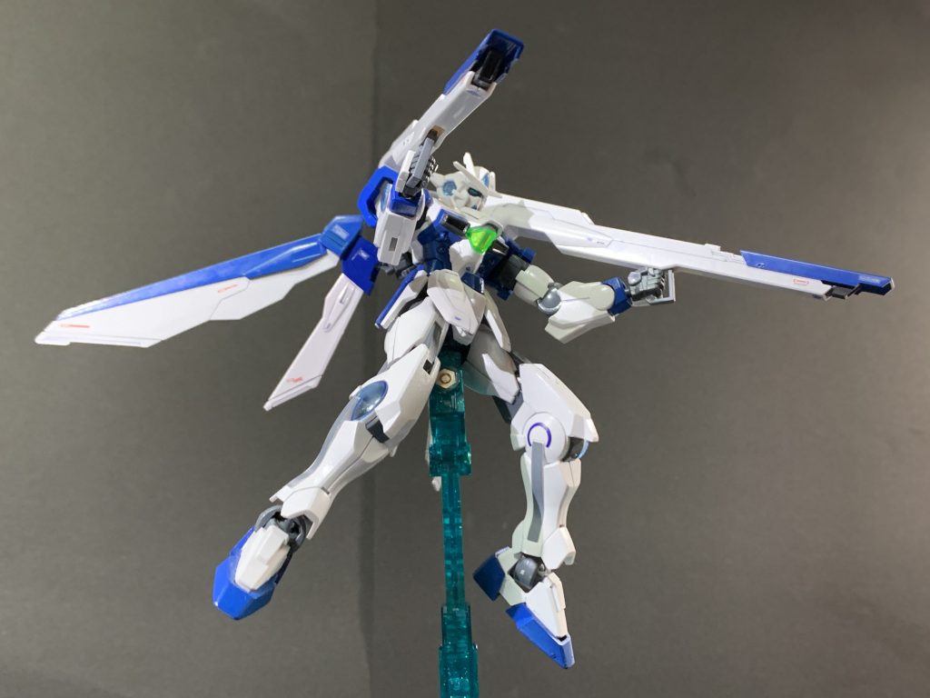 ブラスターモード。サテライトキャノン+ウイングスタビライザーの組み合わせ。