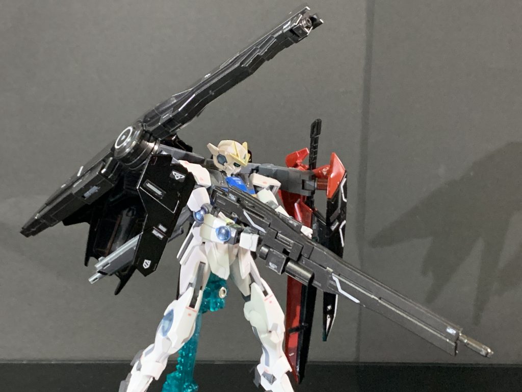 ロングバレルライフル。