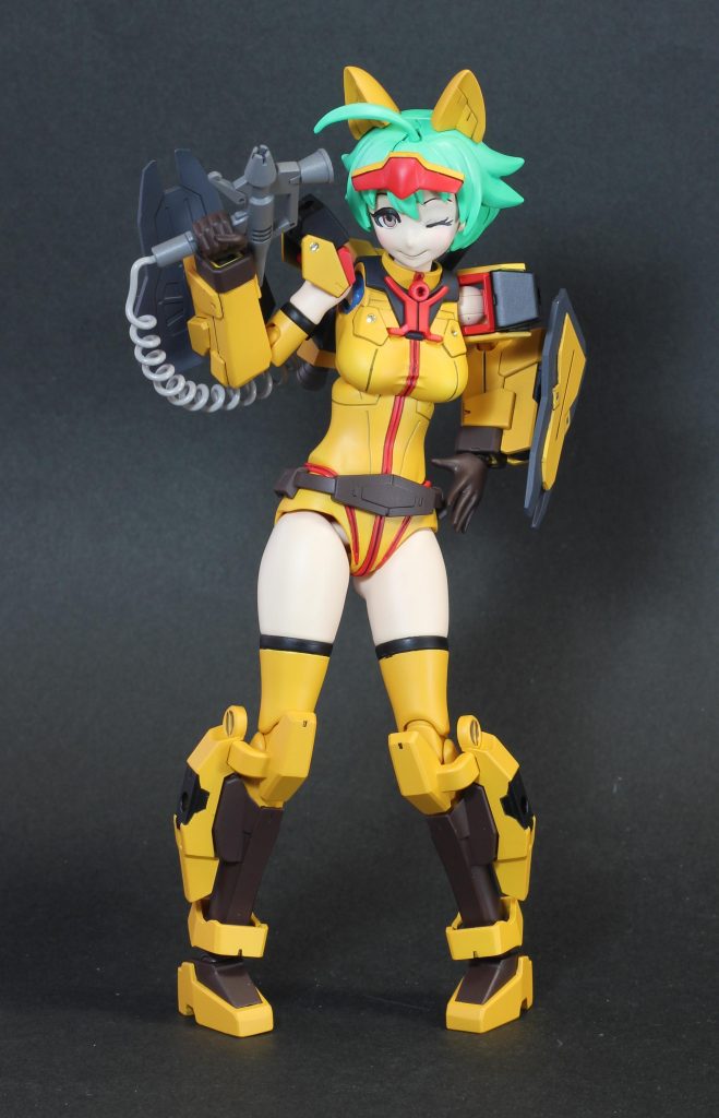 髪は三色グラデにフィルタリングで仕上げてあります。