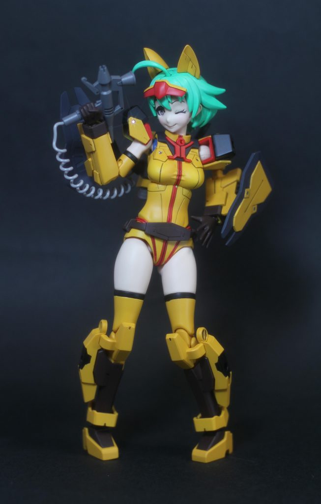 ネコ耳は長すぎる気がしたので縮めています。