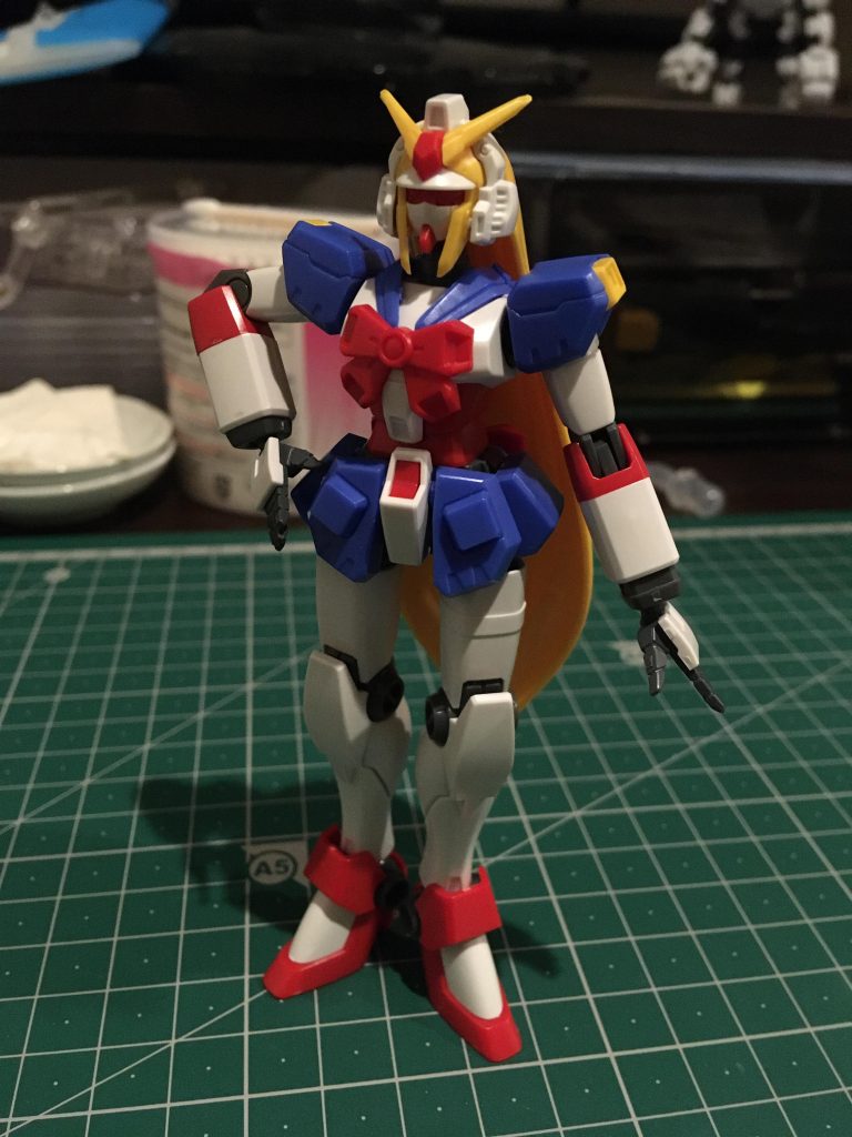 素組みの時点で可愛い。