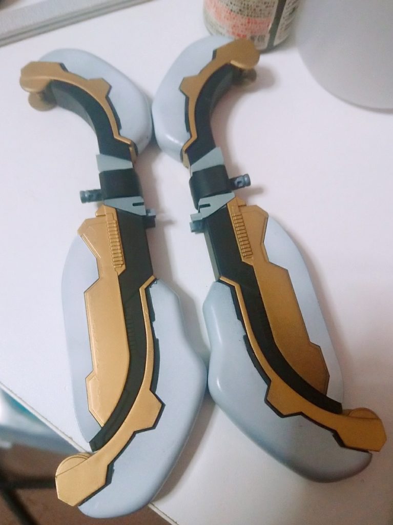 最初に塗り分け完了したサブレッグ