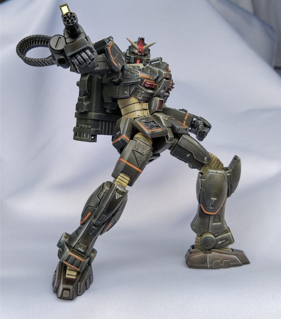 そしてまた(JoJo的な)ガトリングガン!