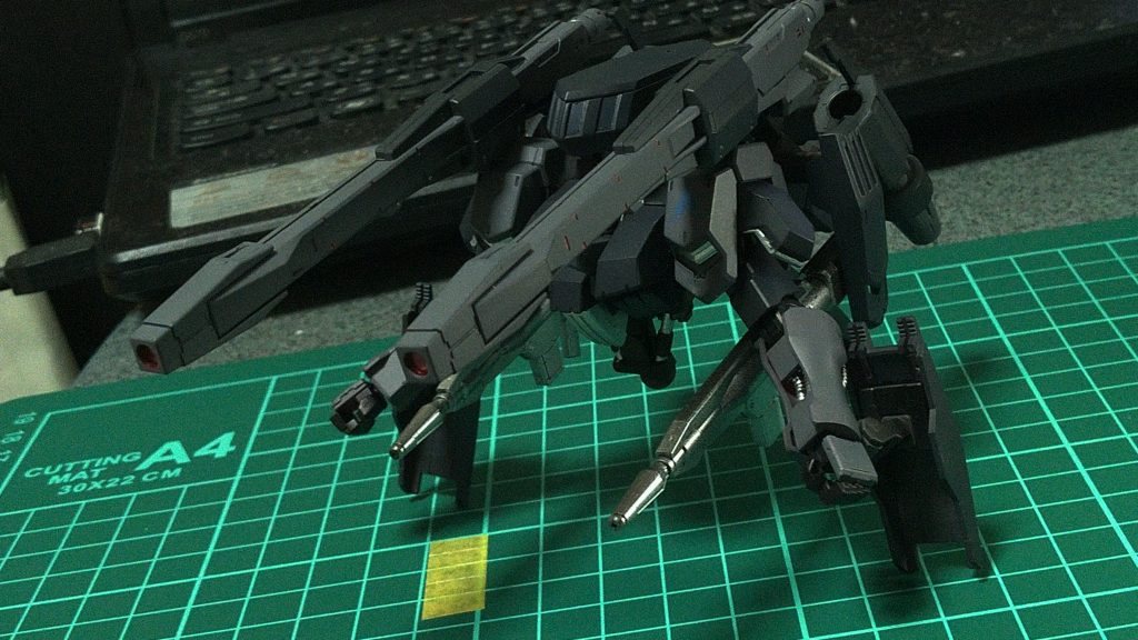 武器完成
この時点でもうMA感がすごい