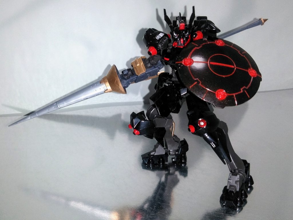 ランスが長いのでポーズが取りにくい