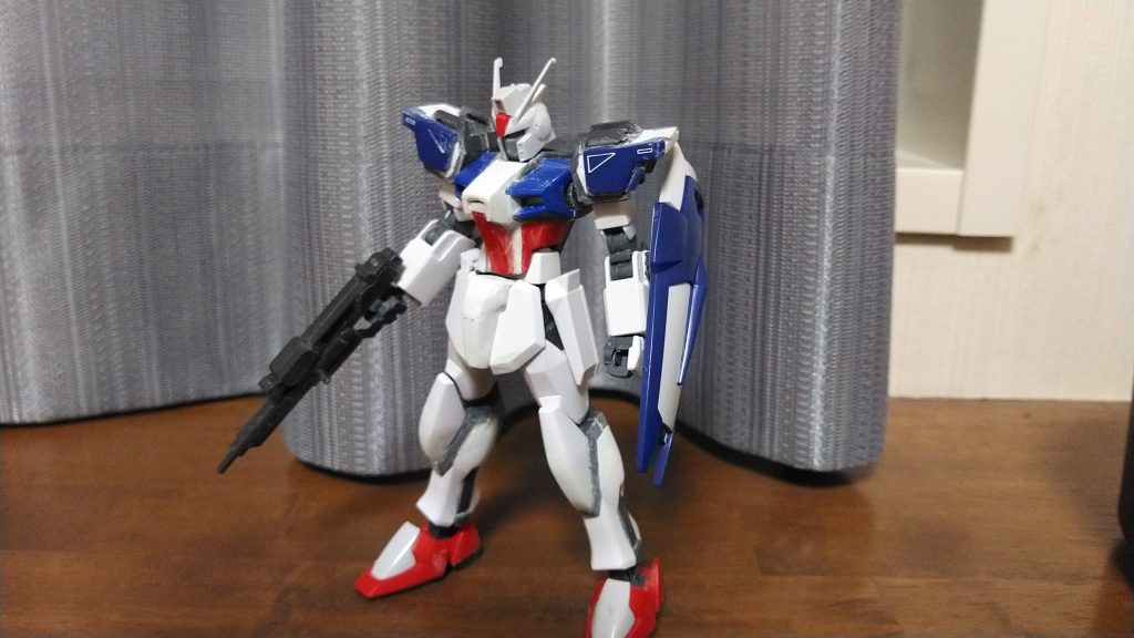 腰アーマー交換前ですが塗装前の状態です。