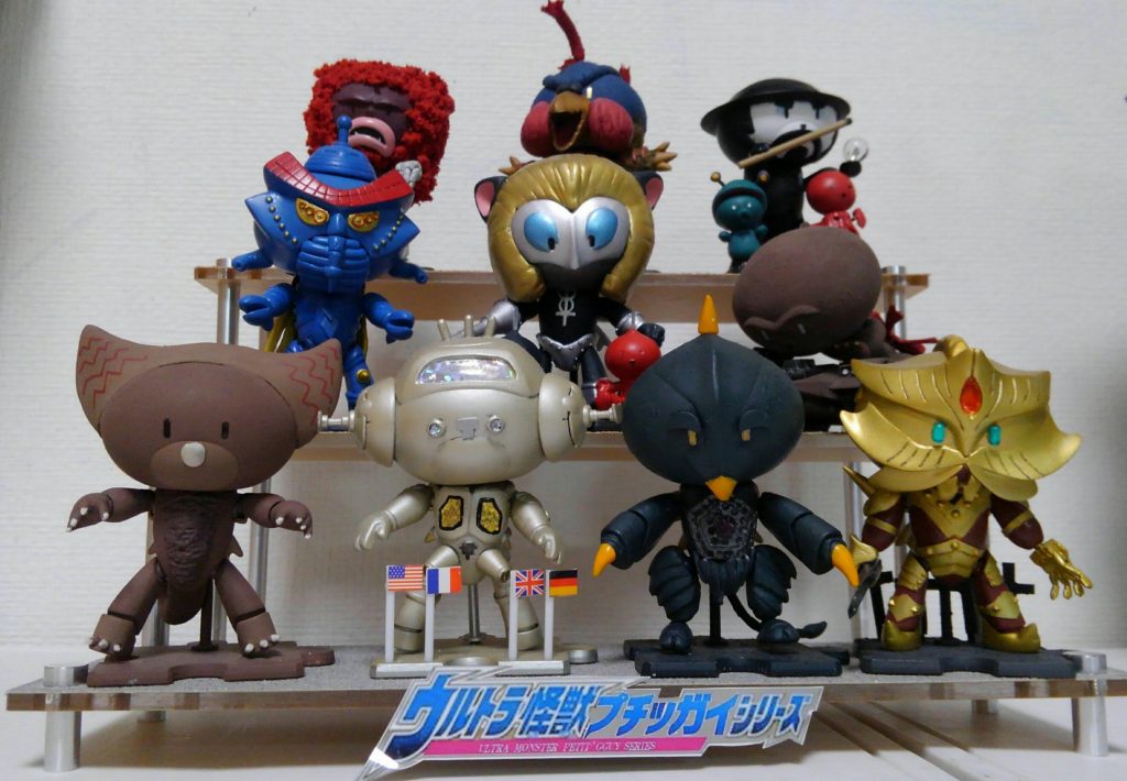 ウルトラ怪獣プチッガイシリーズもついに第10弾まで来れました。
（これだけ並ぶともっと増やしたくなります♪）
見ていただきありがとうございました！
m(_ _)m