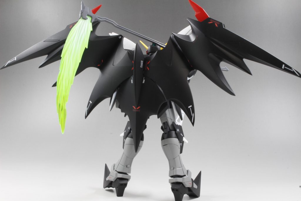 <バックショット>
ビームサイズの根本からホワイトでグラデ―ション塗装を施しましたがもうちょっと上手くできたのではないかと反省してます