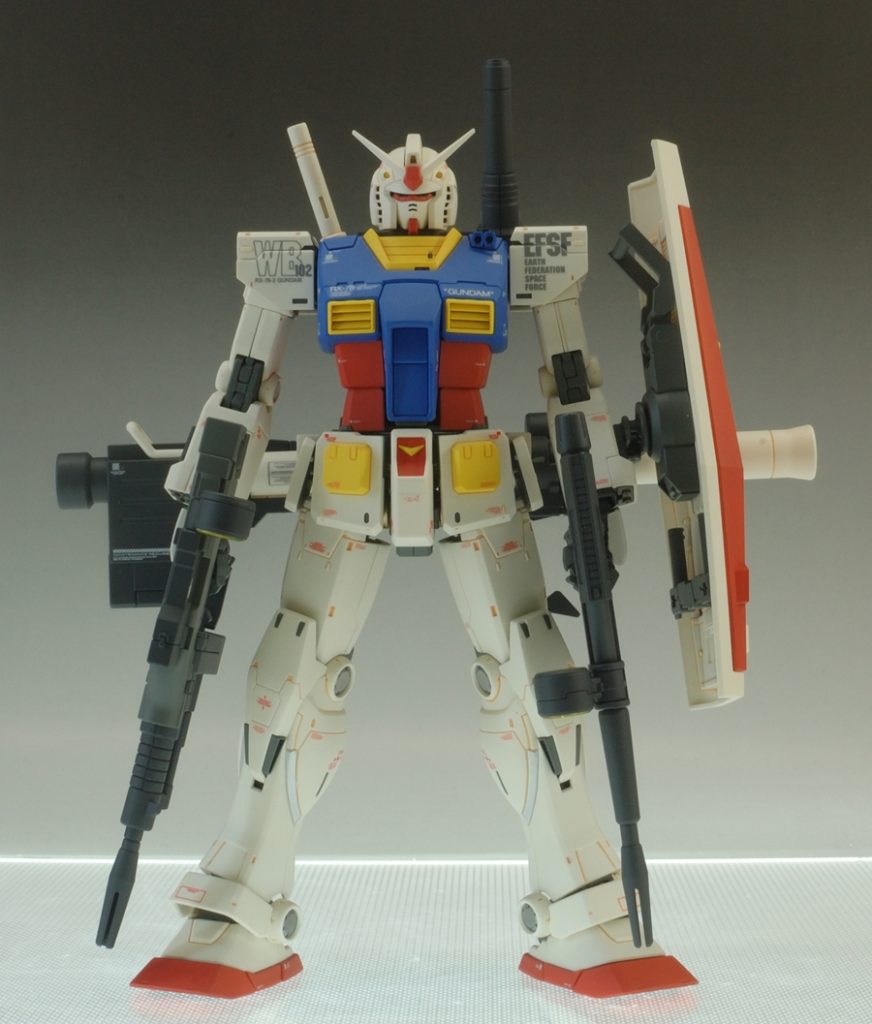 MG　ガンダム　verオリジン–2枚目/制作者：@sary19720910