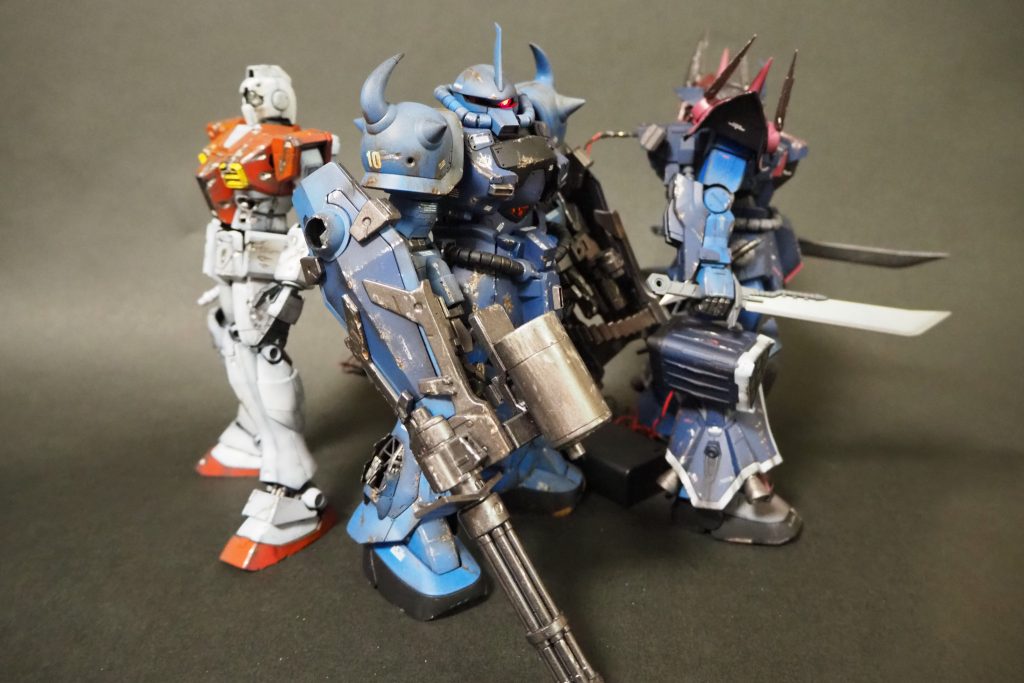 徹底改修機的な雰囲気のグフカスタム