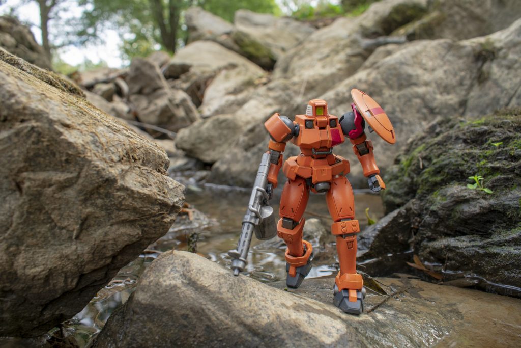 Taking a stroll at the park.