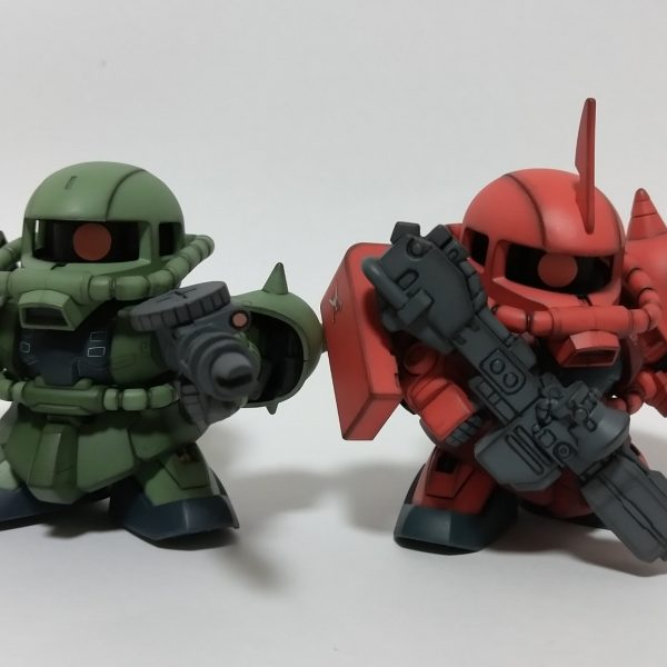 BB戦士ザクⅡ F型とS型